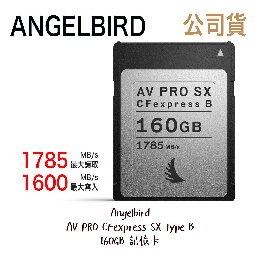 Angelbird AV PRO CFexpress SX Type B 160GB 160G [現貨送收納盒