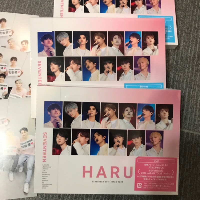 日本進行再發行🎈Seventeen 2019 Japan Tour HARU 演唱會DVD 藍光