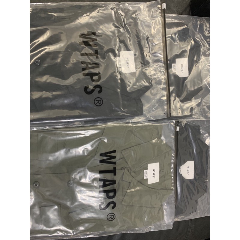 WTAPS 2020 MODULAR /LS /COTTON RIPSTOP 十袋襯衫黑M/L 軍綠L | 蝦皮購物