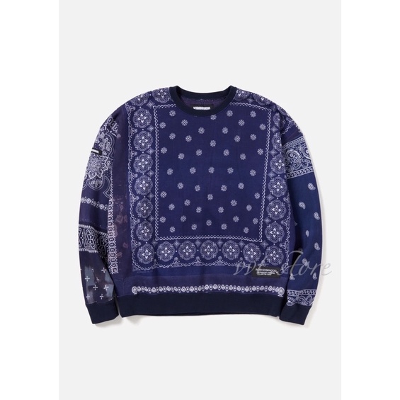 トップス NEIGHBORHOOD 21aw BANDANA/EC-CREW.LS NEIGHBORHOOD 21AW BANDANA CHOPPED / EC-CREW . LS 長袖衛衣套衫
