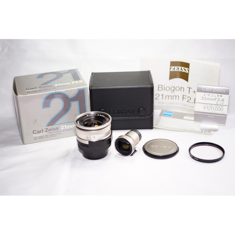 CONTAX CarlZeissBiogon21mmf/2.8T*＋GF21mm-