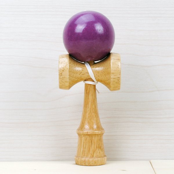 【鹿港劍玉Kendam】益智童玩 (大)日月球 /劍球/日本劍玉 Kendama 贈送外國友人最具特色‧鹿港製造-葡萄紫 | 蝦皮購物