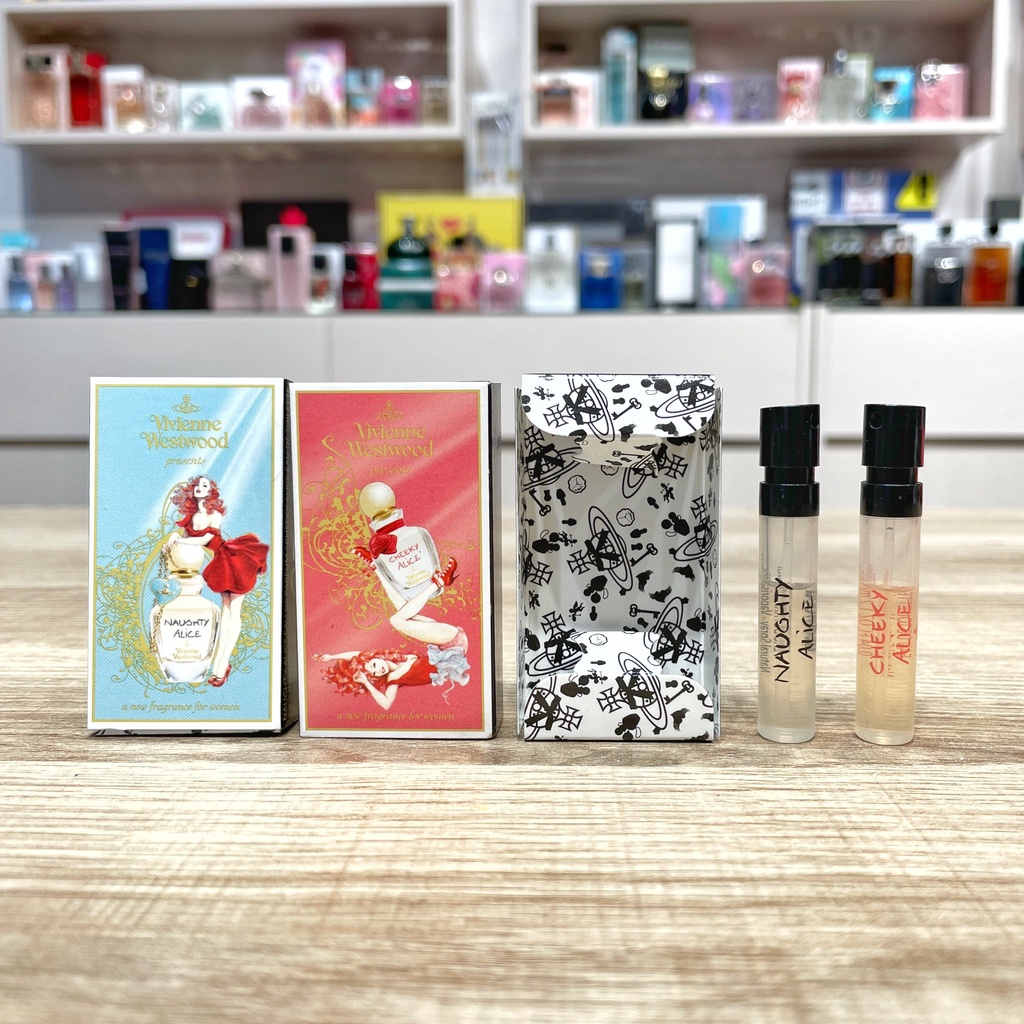 Vivienne Westwood 淘氣愛麗絲+俏麗愛麗絲試管香/針管1.2ml*2 組合隨貨