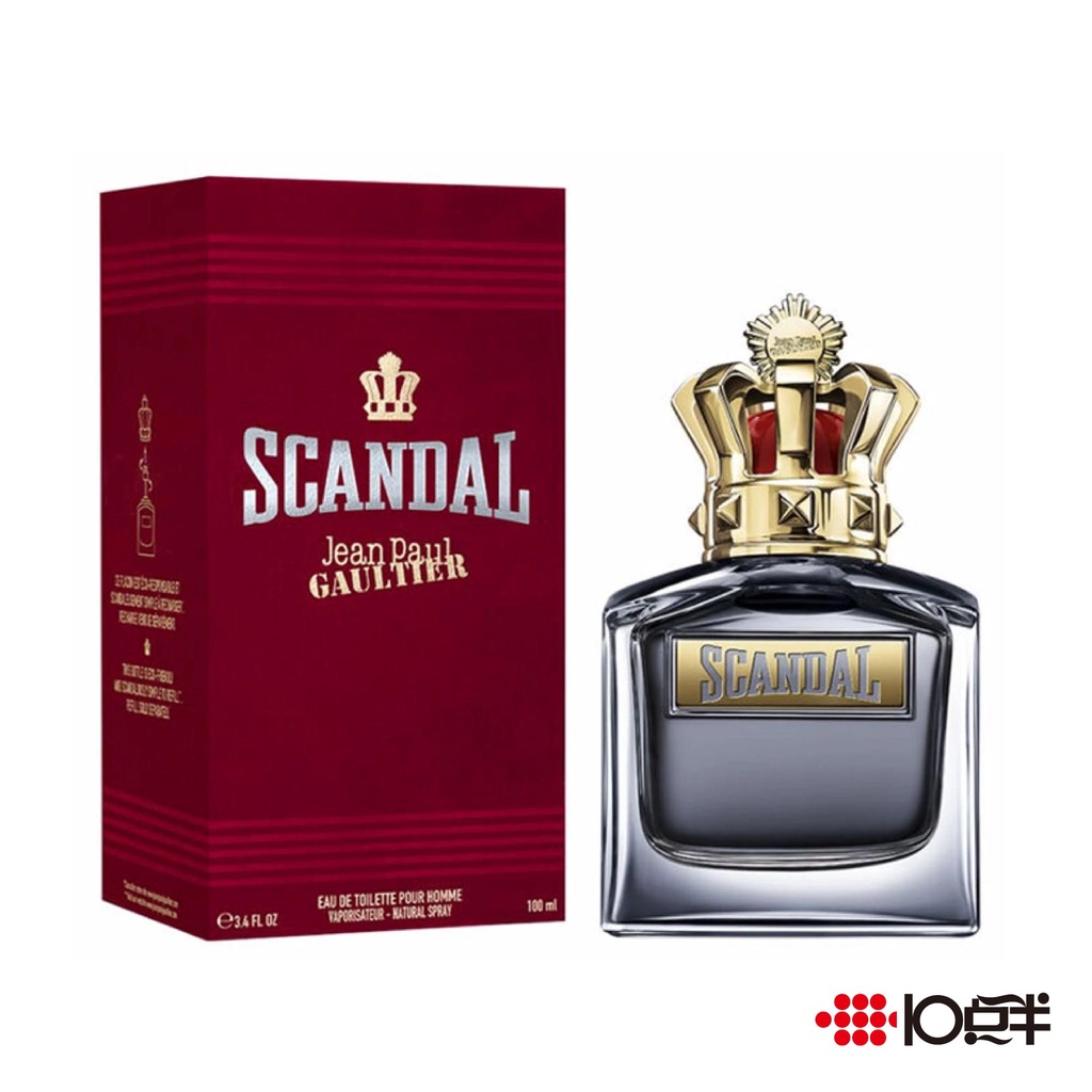 JEAN PAUL GAULTIER 高提耶Scandal 男性淡香水50ml〔 10點半香水