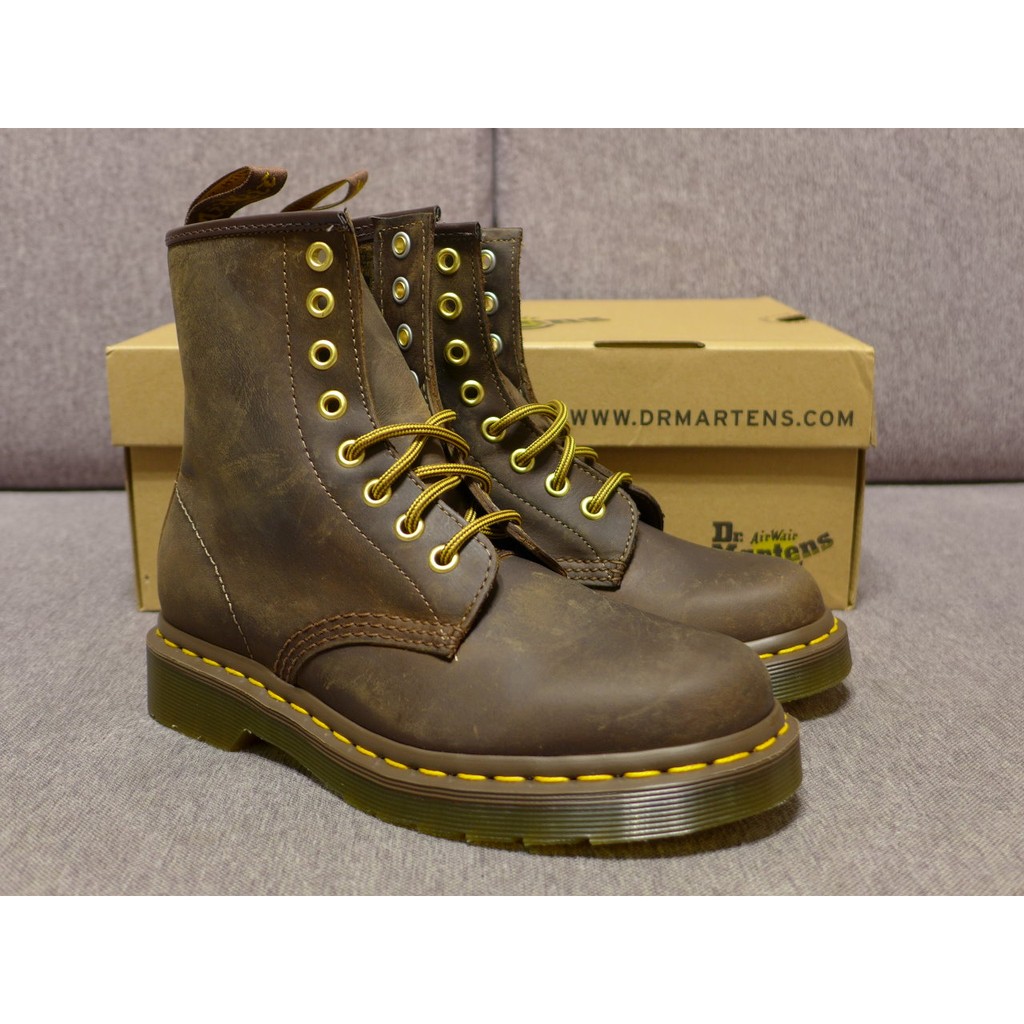 Dr Martens 1460 Crazy Horse 馬汀經典款8孔靴| 蝦皮購物