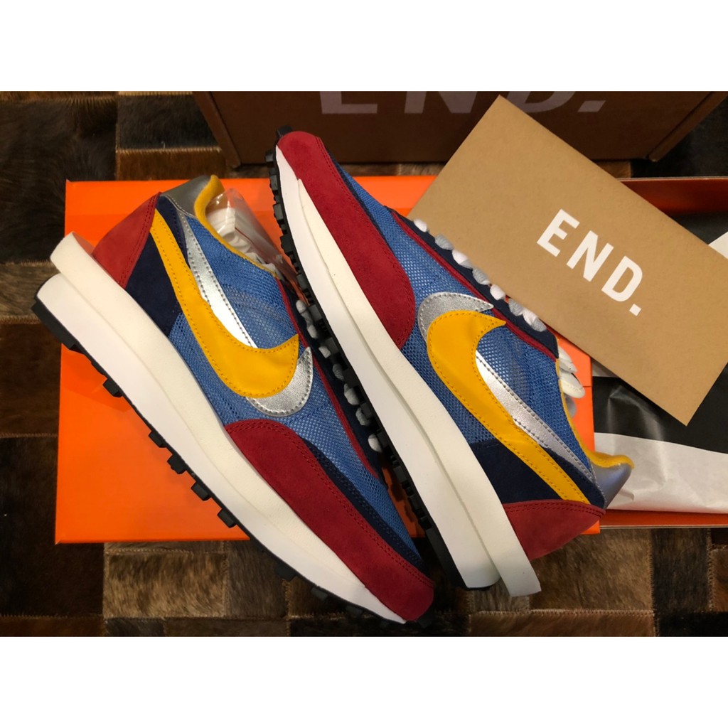 Nike LD Waffle Sacai Blue Multi 藍紅初代US8.5 | 蝦皮購物