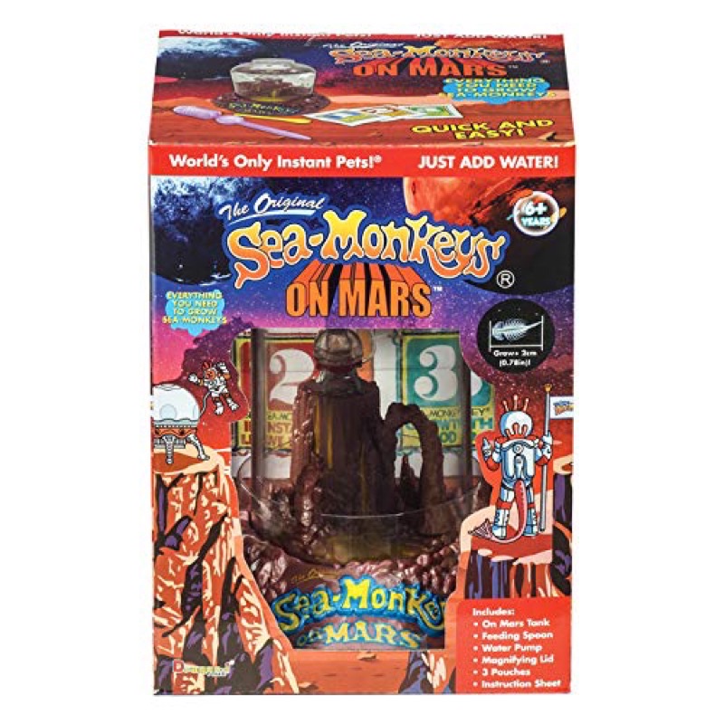 現貨+預購 海猴寶寶 Sea Monkey 飼養豐年蝦魚缸 美國正版 豐年蝦 美國代購 | 蝦皮購物