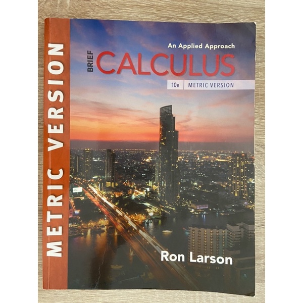 Calculus: An Applied Approach (Metric Version) (10版) | 蝦皮購物