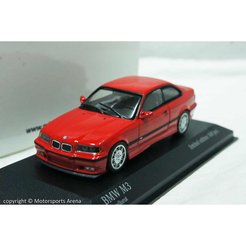【特價現貨】1:43 Minichamps BMW M3 E36 Coupe 1992 紅色※限量500台※
