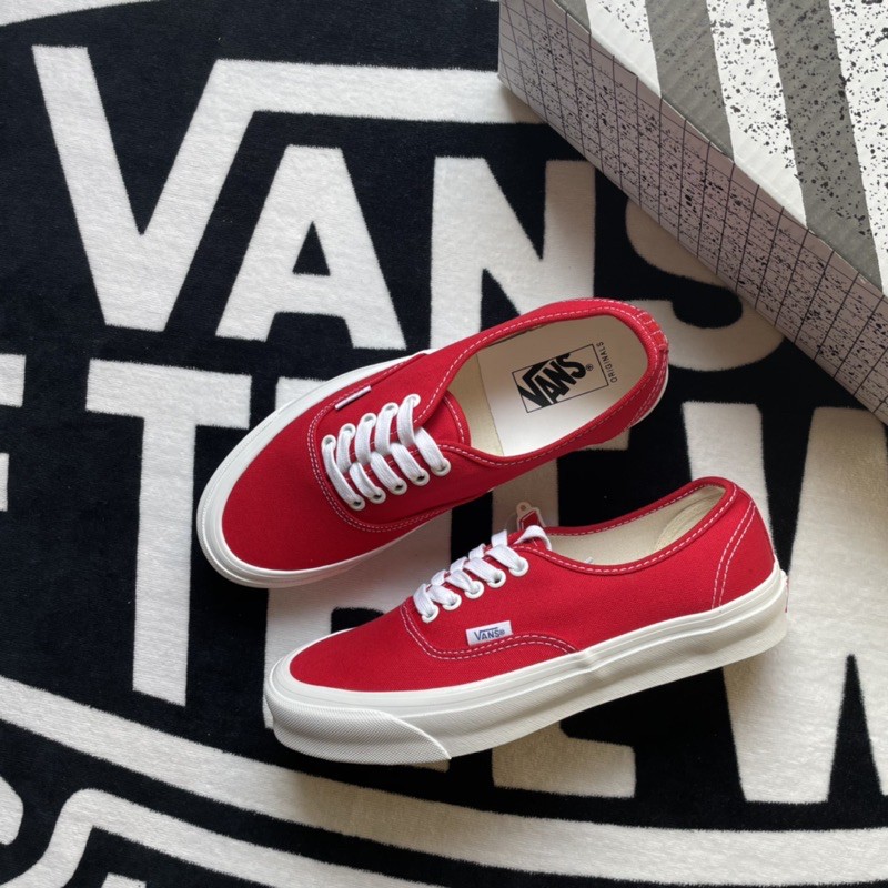 unclev1966] 代購Vans Vault Authentic Lx 2020 紅色辣椒紅男女款