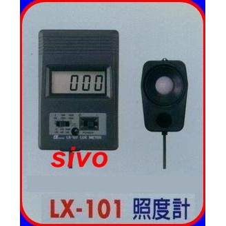 路昌Lutron LX-101 照度計公家機關學校幼稚園燈光標準測試錶| 蝦皮購物