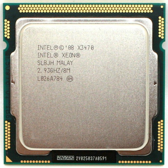 Intel Xeon X3470 8M Cache, 2.93GHz 正式版 四核八緒 效能等同i7-870 超頻 | 蝦皮購物