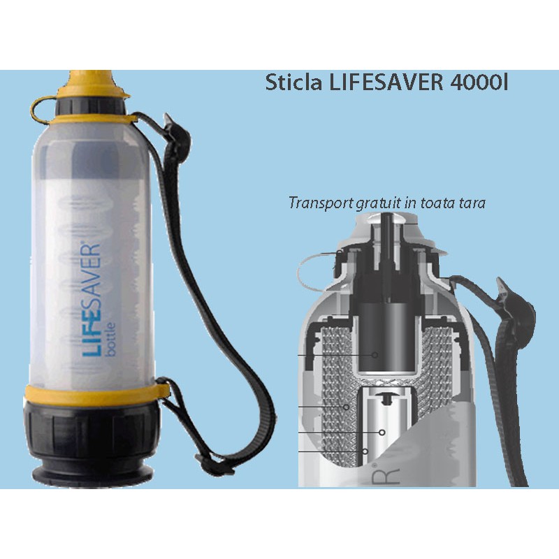 預購】Lifesaver 4000UF/6000UF逃生救難水壺(居家、露營有備無患
