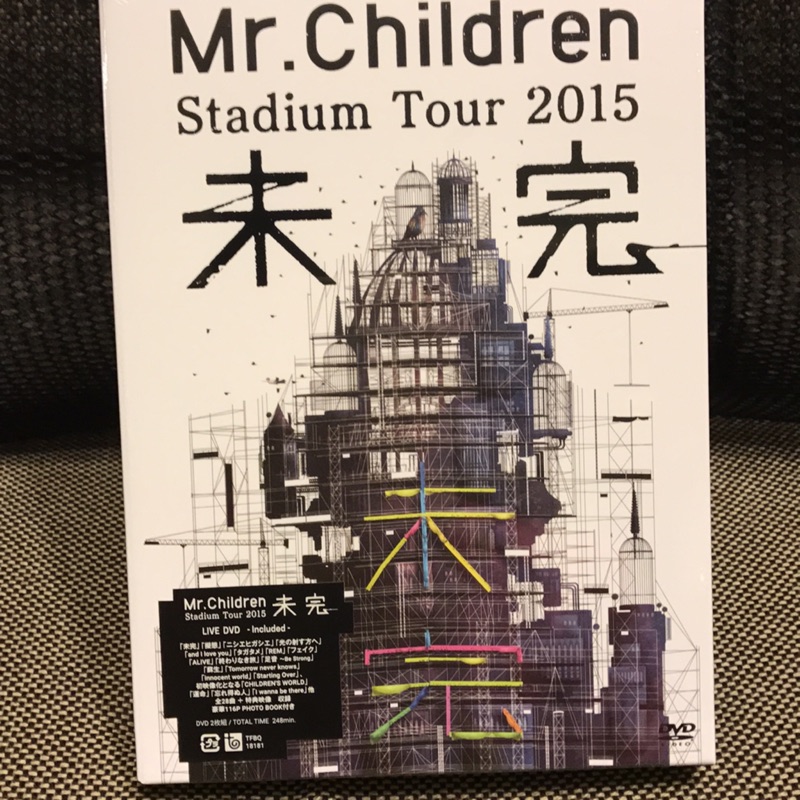 日本團體Mr.Children Stadium Tour 2015 未完DVD | 蝦皮購物