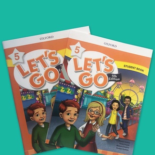 現貨/點讀版牛津少兒英語let's go 第五版全套教材1-6 全16冊+8練習冊