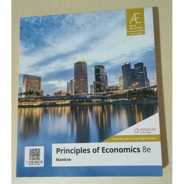 二手經濟學原文書大學用書Principles of Economics 8e Mankiw MINDTAP