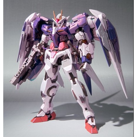MC MB OO Raiser 鋼彈00 強化模組 OOR 00R 附帶MB台座 合金完成品 METAL BUILD | 蝦皮購物