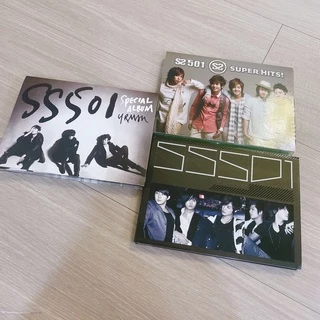 SS501 DVD&CDまとめ売り SS501/獨唱首選-1st Solo Album/台湾独占初回限定盤/DVD付