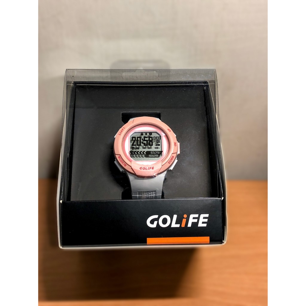 GOLiFE GoWatch 110i - 超輕量全中文GPS智慧運動錶 -粉白 | 蝦皮購物