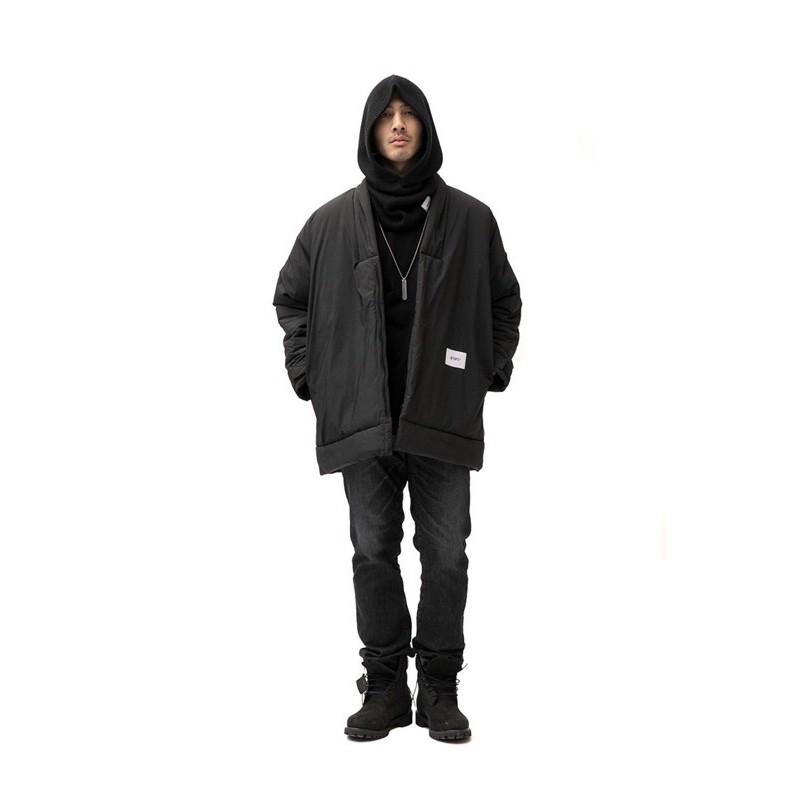 WTAPS 18AW HANTEN / JACKET. NYPO. TAFFETA 鋪棉外套大衣道袍