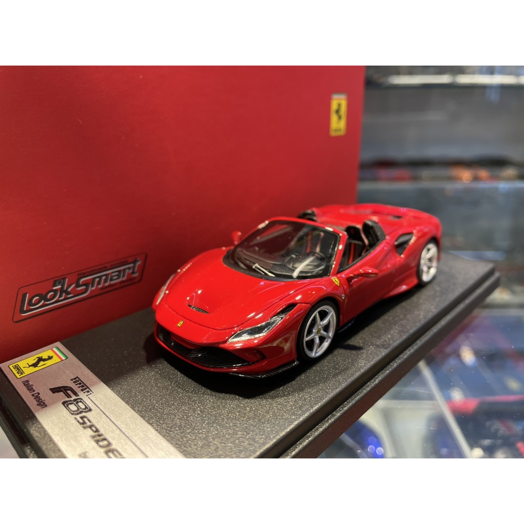 吉華科技@ 1/43 LookSmart LS511B Ferrari F8 Tributo Spider | 蝦皮購物