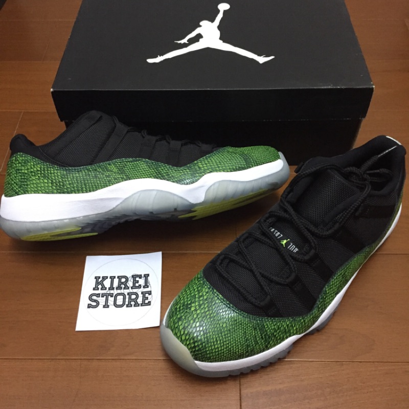 Air Jordan 11 Retro Low Green Snake 綠蛇 喬丹 經典籃球鞋 11代低筒 AJ11男鞋