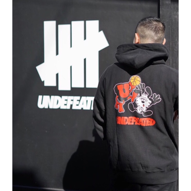 Undefeated x Verdyharajukuday (verdy女孩不哭）聯名帽T 黑L🇯🇵日本  