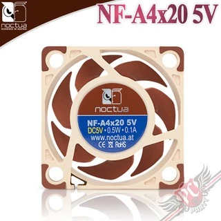 貓頭鷹 Noctua NF-A4x20 5V 4公分 防震靜音風扇 PC PARTY