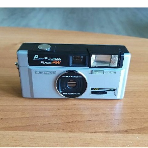 FUJICA POCKET FLASH AW/110 底片相機/1989年日本產