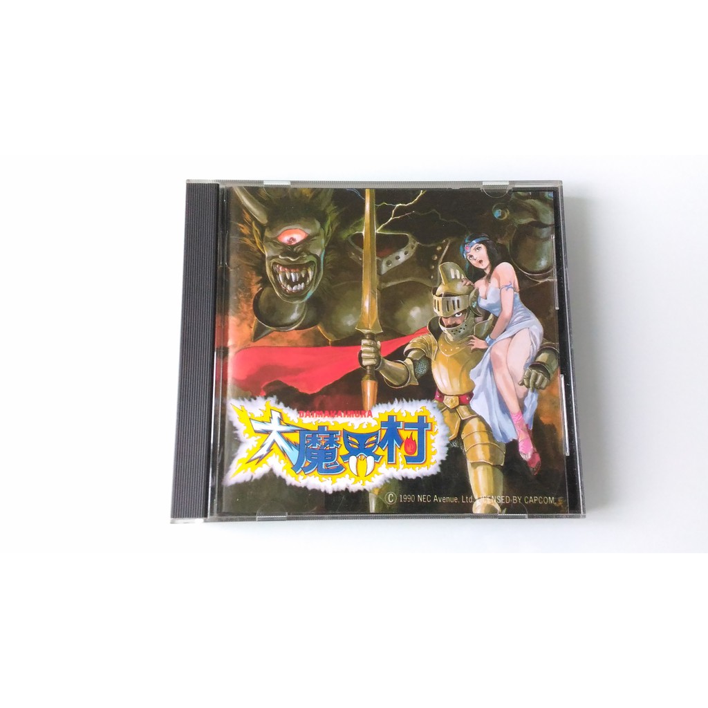 PC Engine PCE 大魔界村Super Grafx專用稀有片(外盒品項普通 PC Engine PCE 大魔界村Super Grafx專用稀有片(外盒品項普通