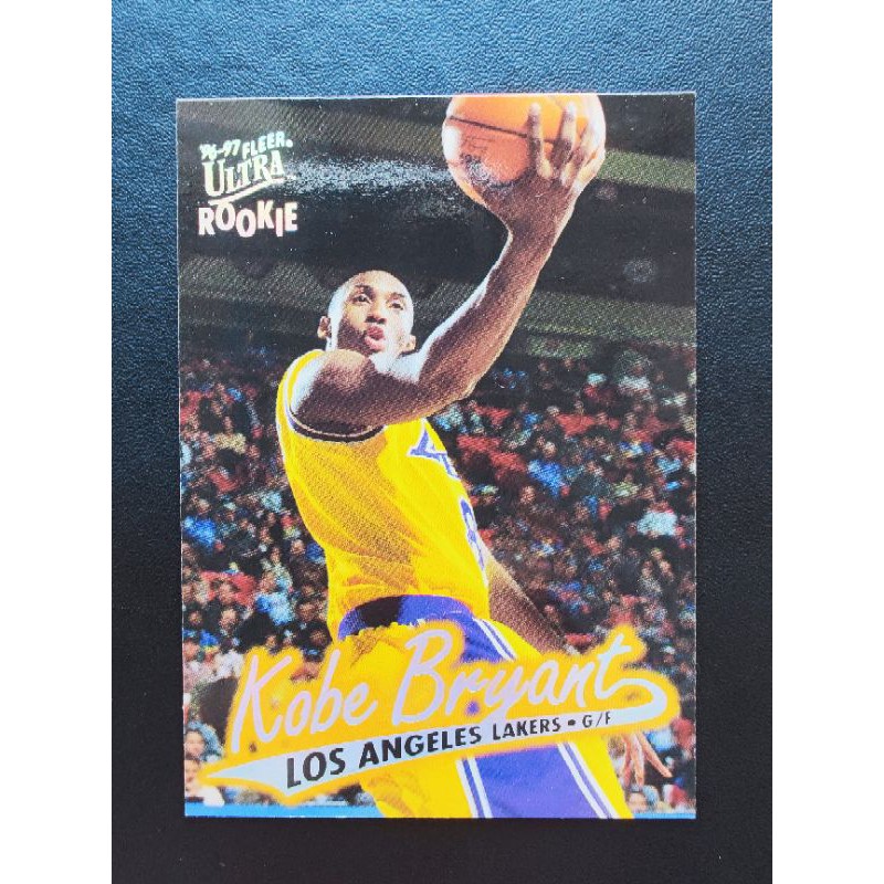 老大新人卡1996-97 FLEER ULTRA KOBE BRYANT ROOKIE #52 RC LAKERS