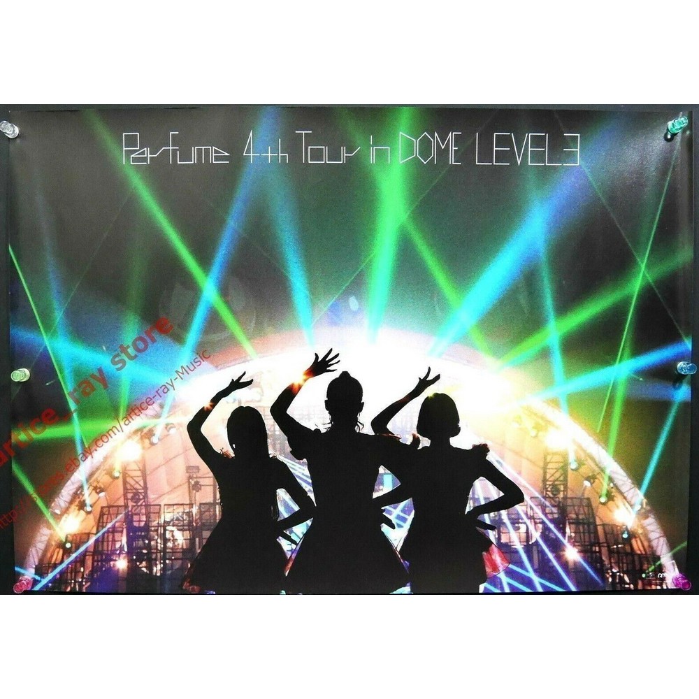 Perfume 4th Tour in DOME LEVEL3 台版官方海報2014 | 蝦皮購物