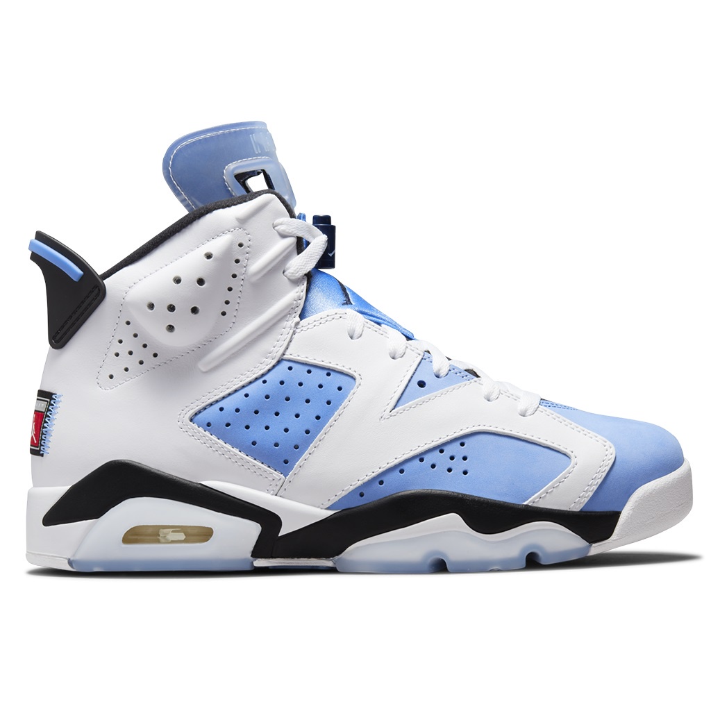 NIKE AIR JORDAN 6 RETRO UNC 白北卡藍【預購商品】【CT8529-410