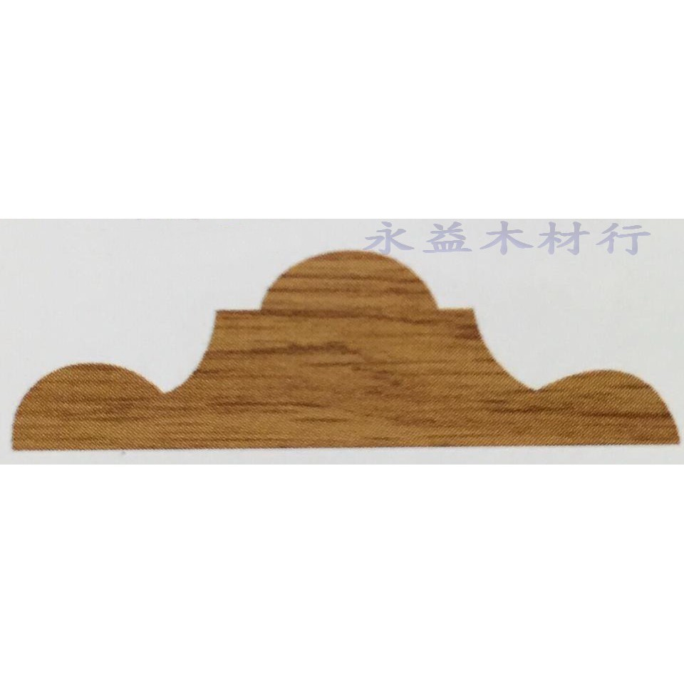 ＊永益木材行＊實木線板 實木線條 山形 實木條 木條 修邊條 線板 線條 | 蝦皮購物