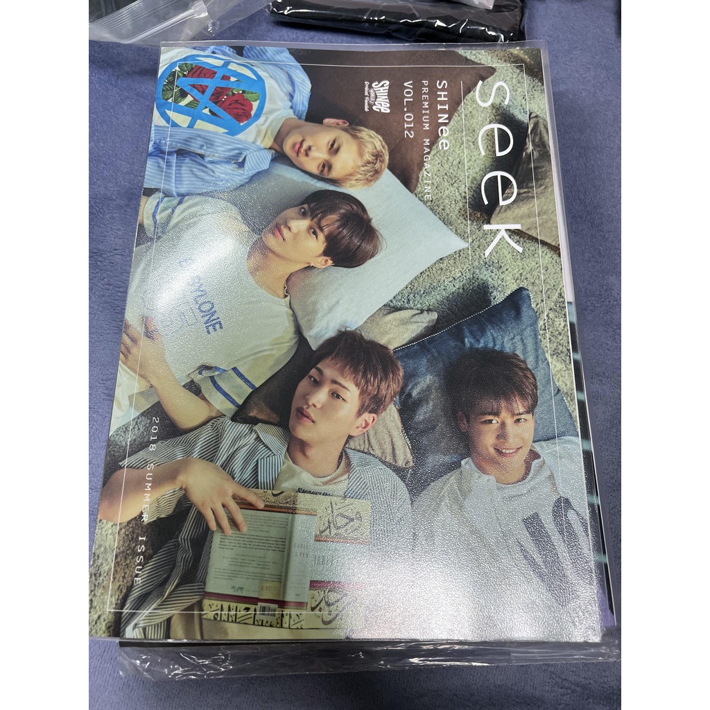 SHINee seek 雜誌| 蝦皮購物