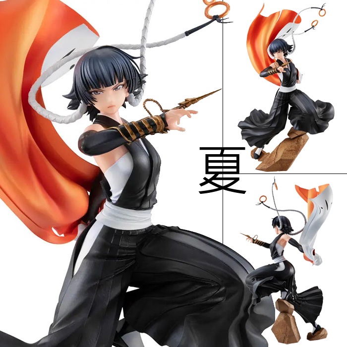 《夏本舖》代理 MegaHouse GALS 死神 BLEACH 碎蜂 隊長 雀蜂 和服 武士刀 戰鬥 招式 披風 MH