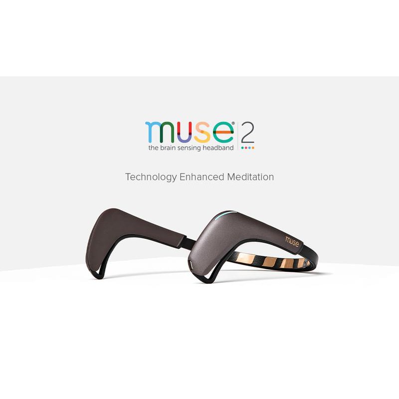 冥想輔助Muse 2《台北快貨》最新二代Brain-Sensing Headband頭戴器減壓