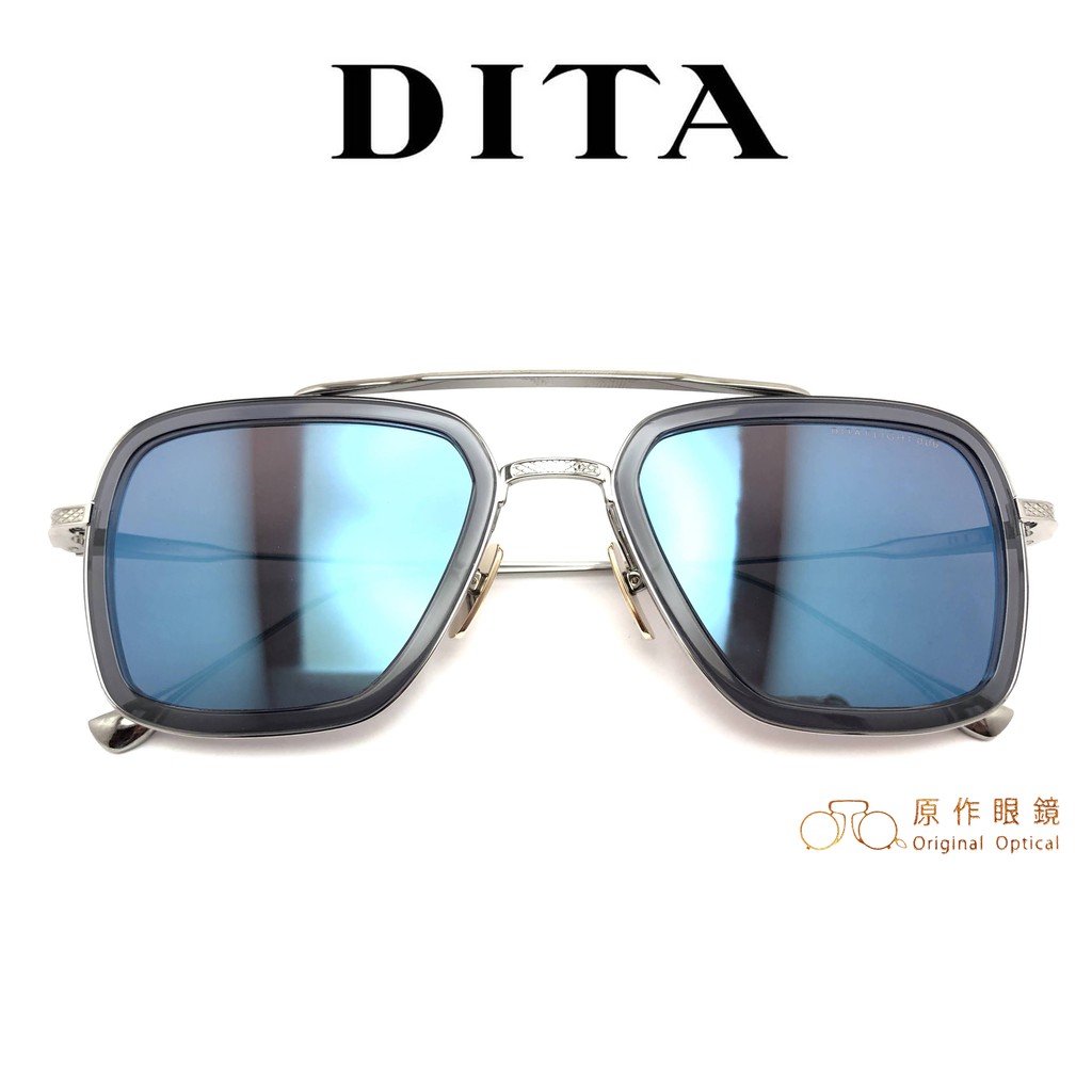 DITA 太陽眼鏡FLIGHT 006 7806A (透灰/銀) 墨鏡【原作眼鏡