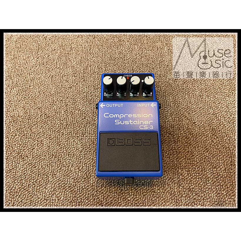 苗聲樂器』BOSS CS-3壓縮延音效果器Compression Sustainer | 蝦皮購物