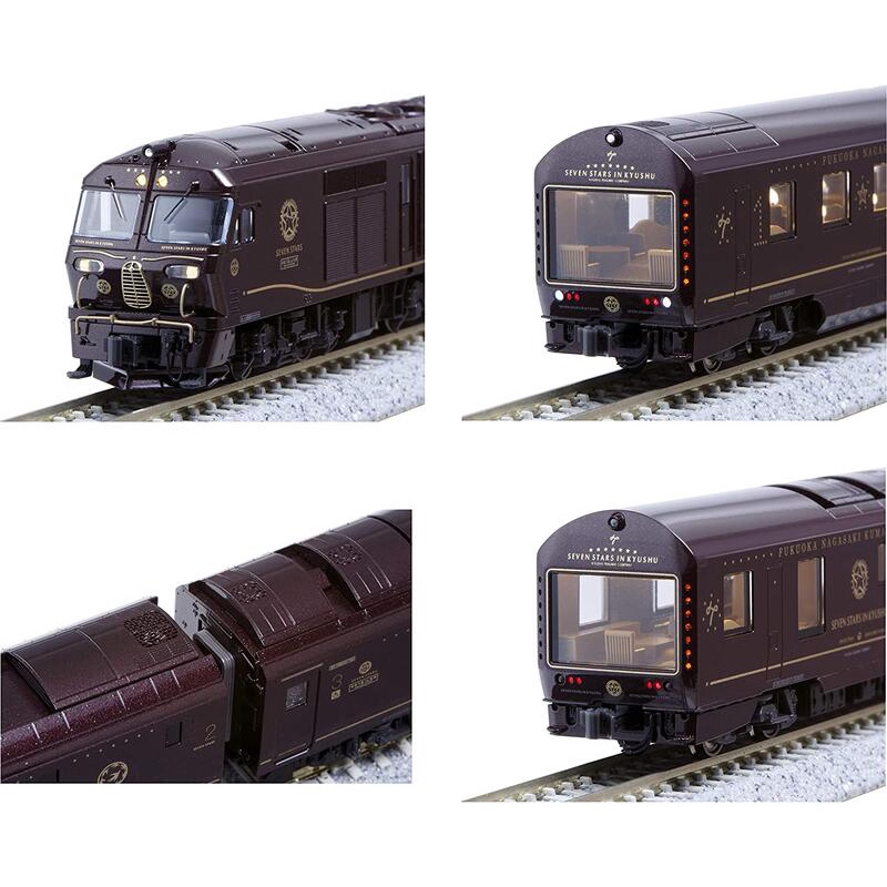 現貨一套KATO 10-1519 特別企画品クルーズトレイン「ななつ星in九州