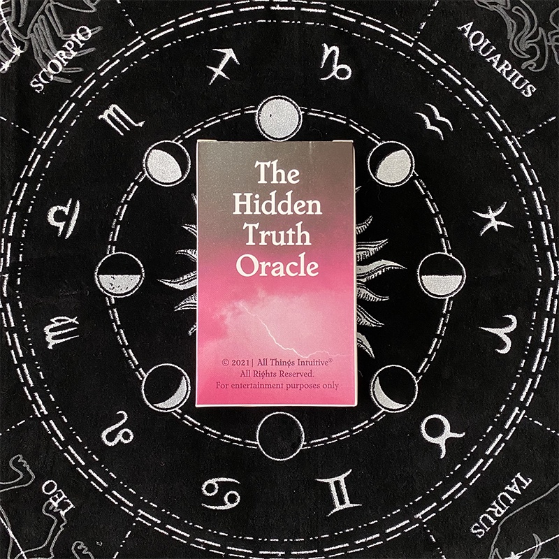 The Hidden Truth Oracle 隱藏的真相神諭卡 | 蝦皮購物