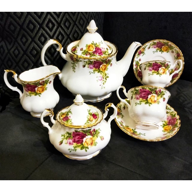 B4#現貨#英國帶回#Royal Albert#Old Country Rose#鄉村玫瑰系列#咖啡杯