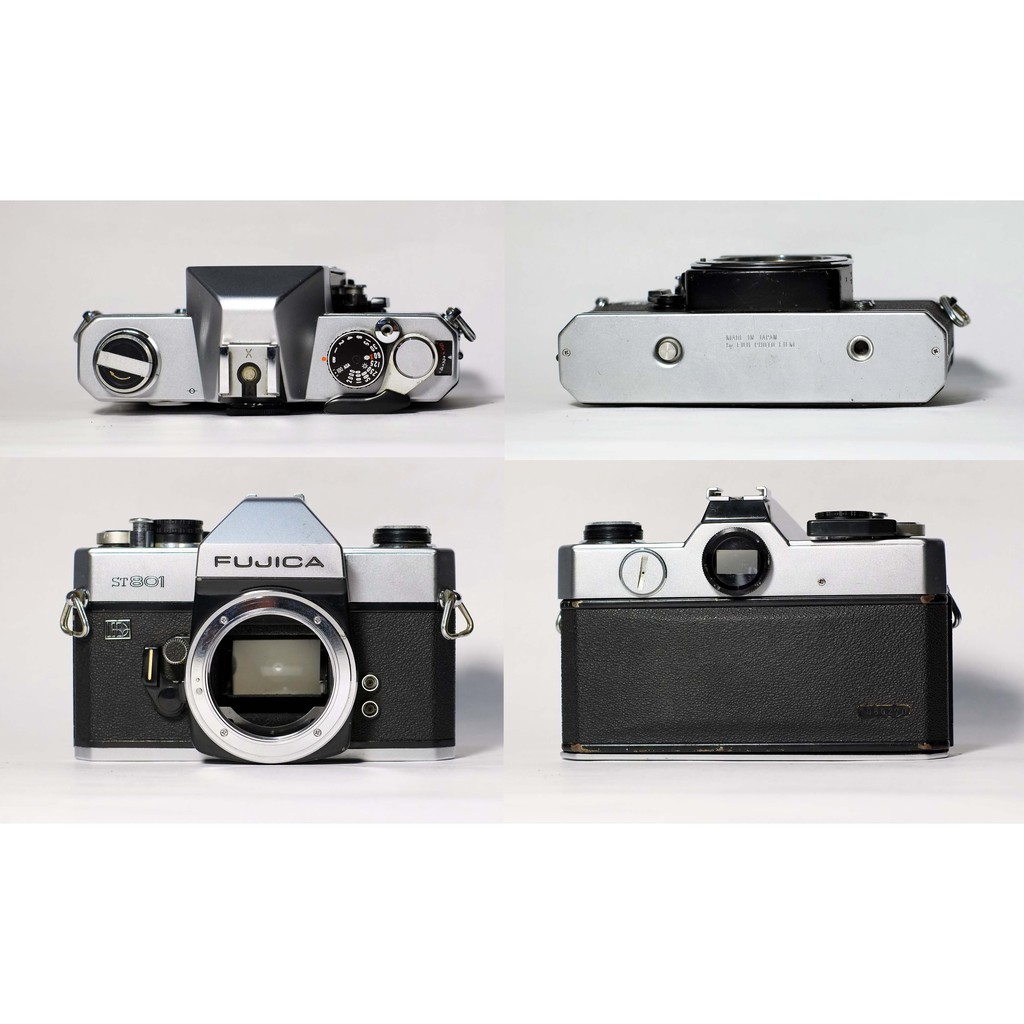 e901/極美品★FUJICA ST801 bk / 55mm F1.8 e901/極美品☆FUJICA ST801 bk / 55mm F1.8 20年ぶりにフィルムカメラ