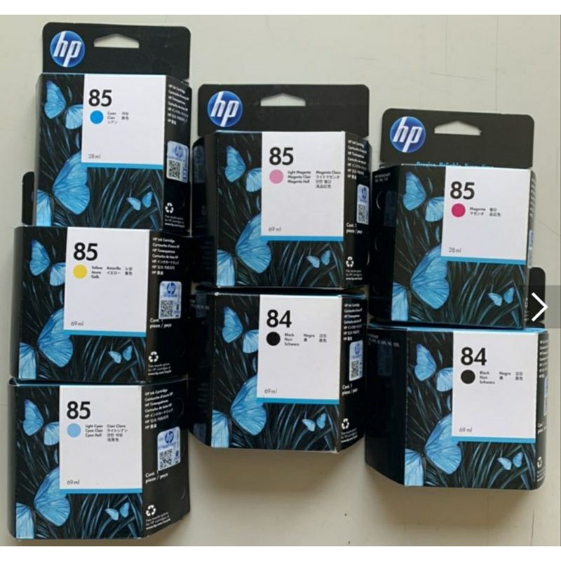 HP No.84,85原廠墨水匣(28ml墨水匣350元） | 蝦皮購物