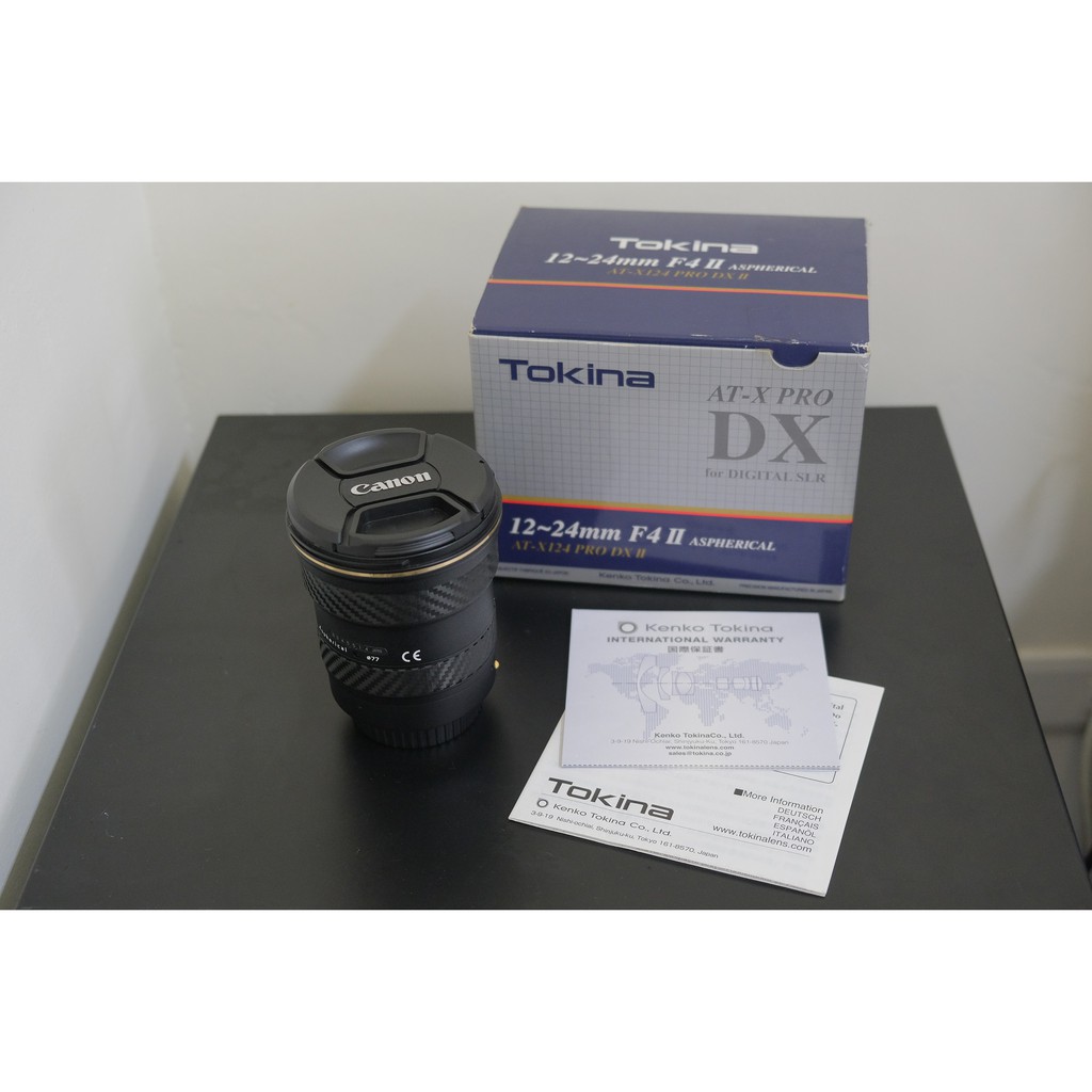 数量限定価格!! Tokina AT-X124 PRO DX II 12-24mm Canon用 レンズ