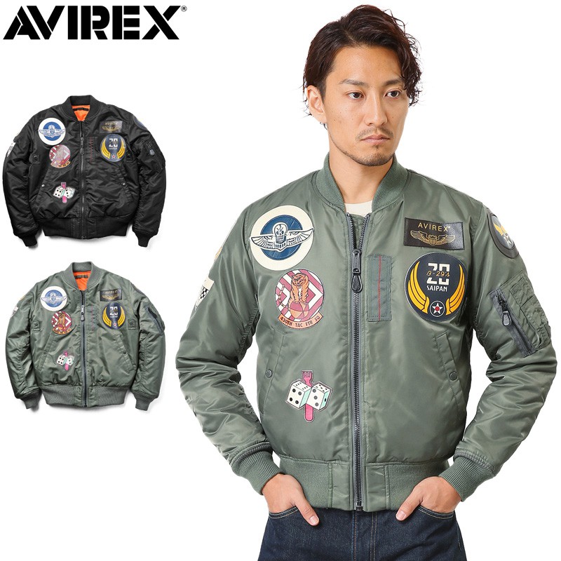 TSU 日本代購 AVIREX アビレックス 6152164 TOP GUN MA-1フライトジ 飛行外套