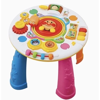 ［破盤價 現貨］麵包超人（新上市）遊戲桌 雙面桌 寶寶玩具寶寶遊戲 嬰兒學習聲光音效音樂鍵盤手指腦內發展10個月以上