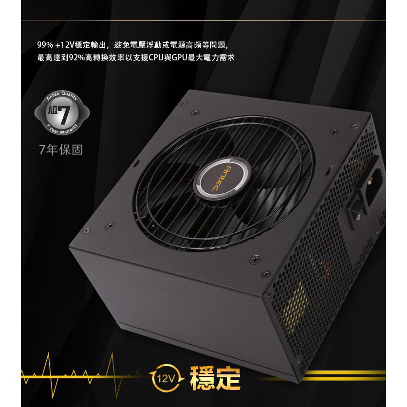 【快速出貨】安鈦克 金牌 Antec NeoECO GOLD系列750W電源供應器