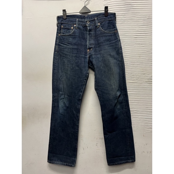 LEVIS-LVC日本製702 XX牛仔褲30吋(赤耳布邊).BIG E二戰款`J22廠製造#1041