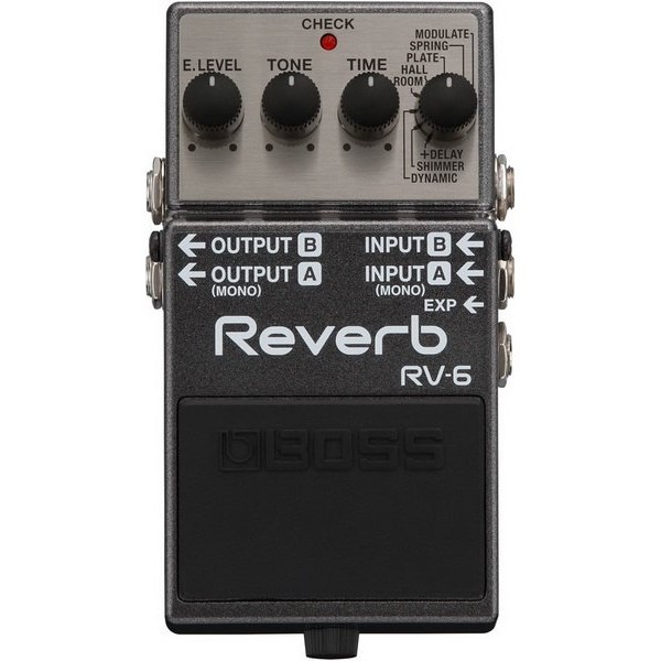 送短導免運] BOSS RV-6 Digital Reverb 數位殘響效果器RV-6 [唐尼樂器